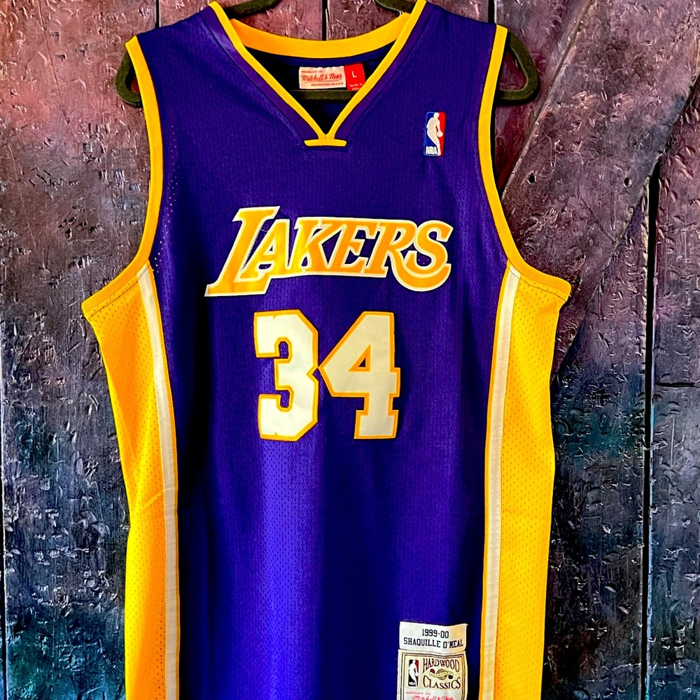 Los Angeles Lakers Shaquille O’Neal Jersey (L) Brand new wo/tags.
